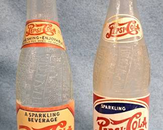 DOUBLE DOT PEPSI BOTTLES 