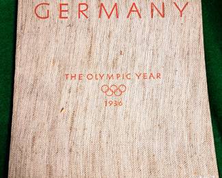 1936 GERMANY OLYMPIC BOOK