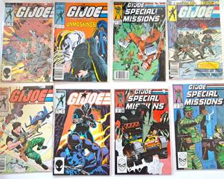 GI JOE COMIC LOT