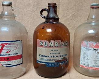 SYRUP BOTTLES