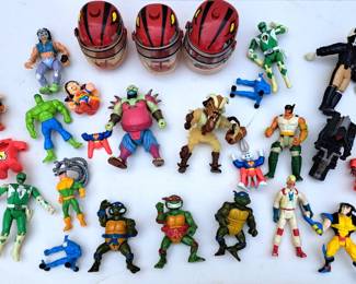 TMNT & OTHER ACTION FIGURES