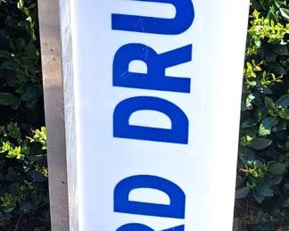 ECKERD DRUGS SIGN W REMOVABLE LETTERS