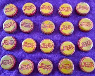 DOUBLE DOT PEPSI BOTTLECAPS