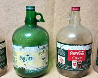 COKE SYRUP BOTTLES