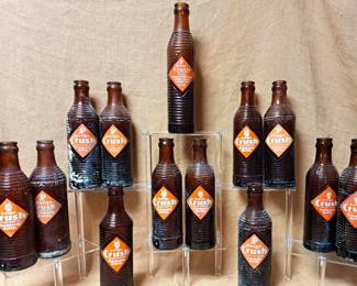 ORANGE CRUSH BOTTLES LOT
