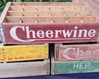 CHEERWINE & MORE BOTTLE CRATES