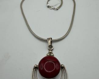 Sterling Statement Necklace