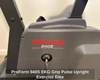 ProForm S EKG Grip Pulse Upright Exercise Bike second image