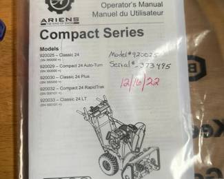 Ariens SnoThro Compact Series Snowblower