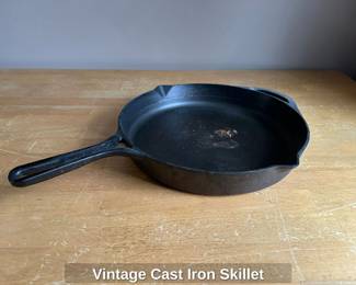Vintage Cast Iron Skillet