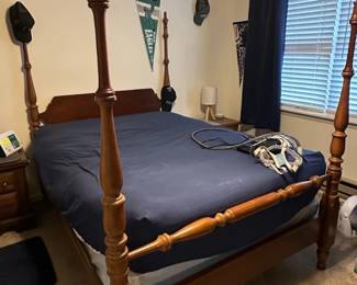 Solid Cherry Cannonball FourPoster Bed Frame