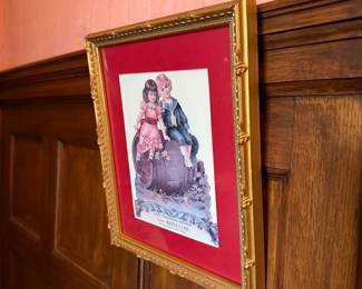 Vintage Print "Aux Vignerons Réunis" by Louis Marseillan