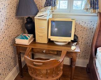 Pionex Desktop Computer and Micron CRT Monitor Bundle