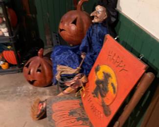 Vintage Beistle Halloween Decorations Lot
