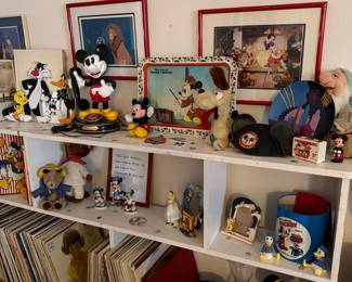 Assorted Vintage Disney Collectibles