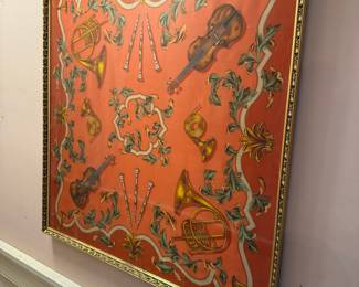 Framed Musical Instrument Print