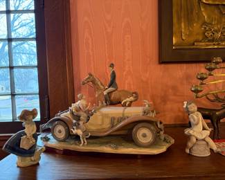 Lladro "The Happy Encounter" Porcelain Figurine #1523