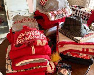 Nebraska Cornhuskers Apparel and Memorabilia Lot - 1997 National Champions