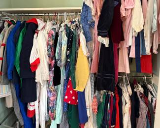 Assorted Vintage Children's Clothing Lot