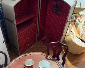 Vintage American Girl Doll Wardrobe Trunk
