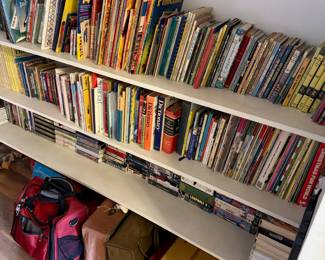 Assorted Children's Books and VHS Tapes