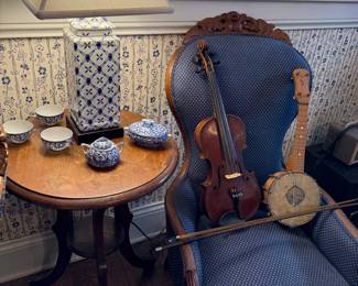 Violin and Banjo-Mandolin