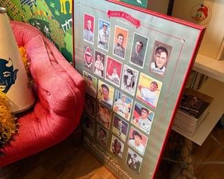 Legends of Baseball 1909-1953 Framed Display