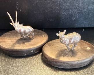 Sterling Silver figurines by Patrick Mavros