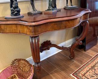 Wood Entry Table (Wall Mount)