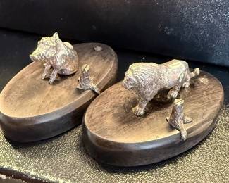 Sterling Silver figurines by Patrick Mavros