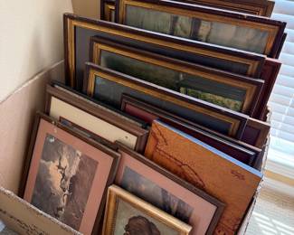 Selection of Framed Art