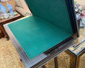 Fliptop Inlaid Game Table