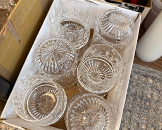 Selection of Clear Glass & Crystal