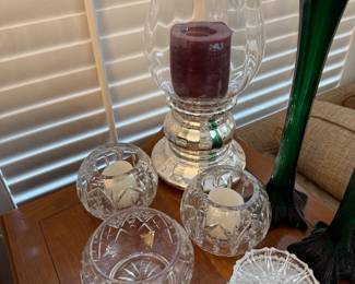 Selection of Clear Glass & Crystal