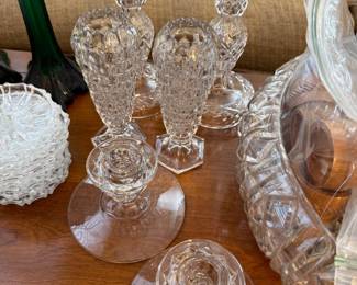 Selection of Clear Glass & Crystal