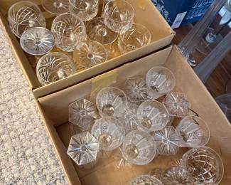 Selection of Clear Glass & Crystal