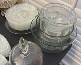 Selection of Clear Glass & Crystal