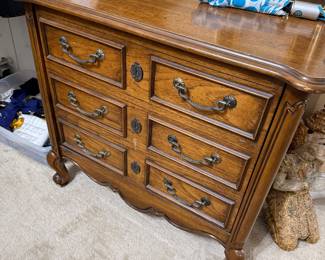 Vintage Side Table with Magazine/book storage