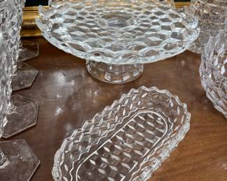 Fostoria Glass Pieces