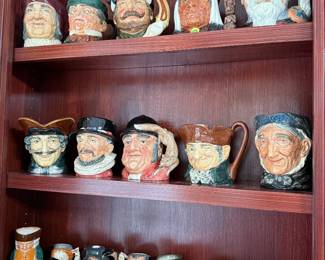 Selection of Toby Mugs