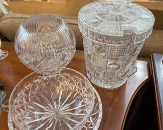 Selection of Clear Glass & Crystal
