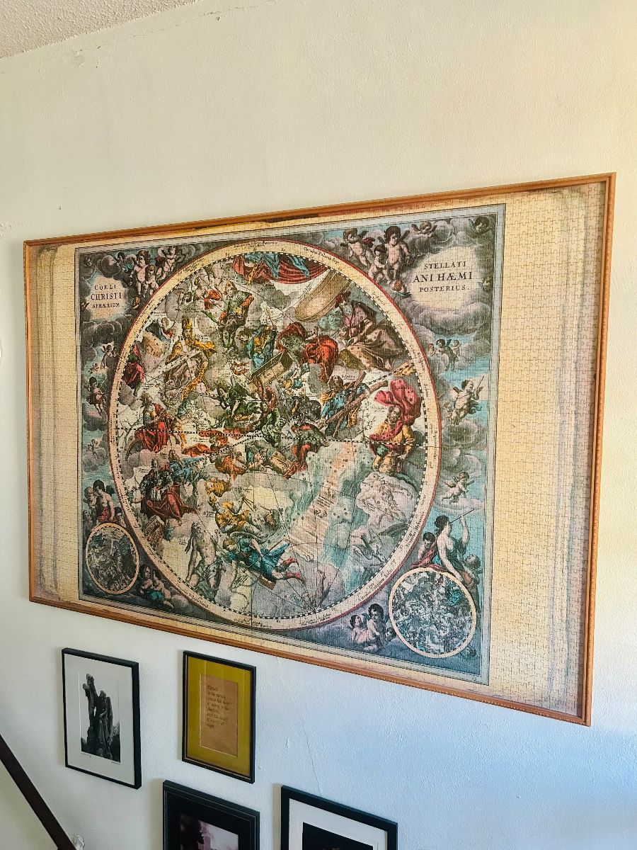 Celestial Planisphere Jigsaw Art