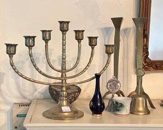 A selection of Brass Items  