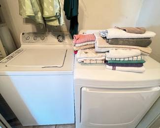 Washer & Dryer! Tested & Working Good Condition!