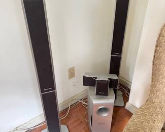 Panasonic Tower Speakers
