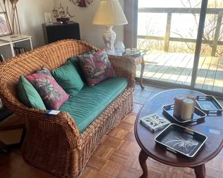 Wicker Sofa, MCM Furniture, and More