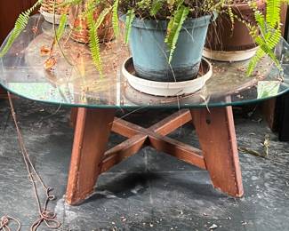MCM Glass Table