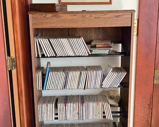 A selection of CDs