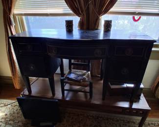 A selection of vintage furniture 