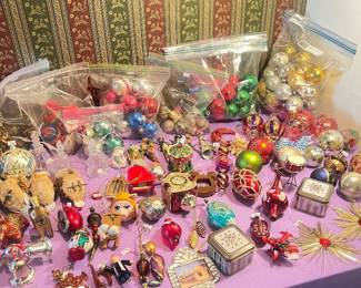 Shiny Brite Christmas Ornaments 